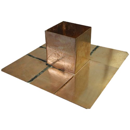 Copper Pitch Pocket Flashing
